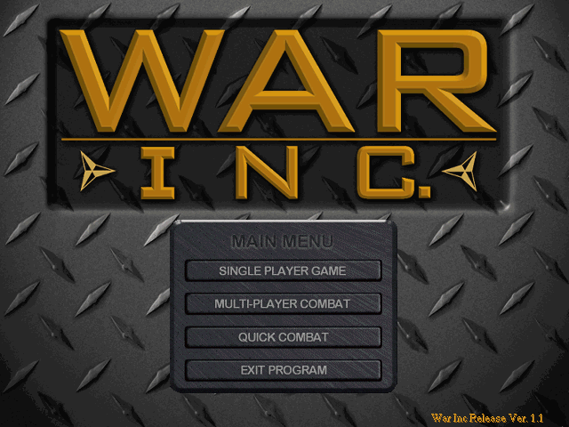 War, Inc. title screen image #1 