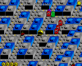 Pac-Mania  in-game screen image #2 