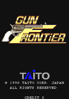Gun Frontier title screen image #1 