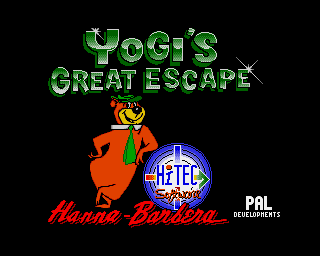 Yogi's Great Escape title screen image #1 