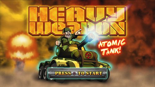 Heavy Weapon: Atomic Tank title screen image #1 