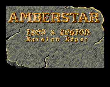 Amberstar title screen image #1 