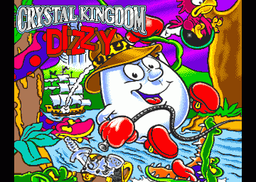 Crystal Kingdom Dizzy title screen image #1 