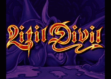 Litil Divil  title screen image #1 