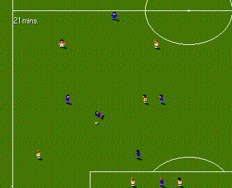 Sensible World of Soccer '96/'97 in-game screen image #1 