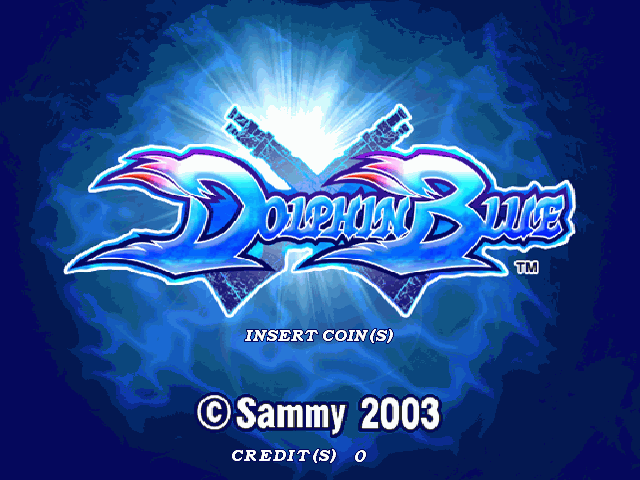 Dolphin Blue title screen image #1 