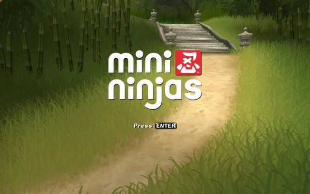 Mini Ninjas title screen image #1 