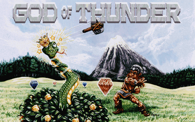 God of Thunder  title screen image #1 