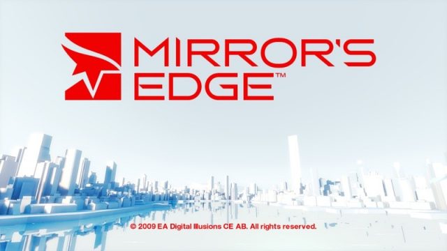 Mirror's Edge title screen image #1 