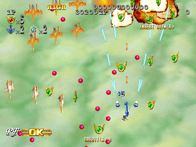 Giga Wing 2 in-game screen image #1 