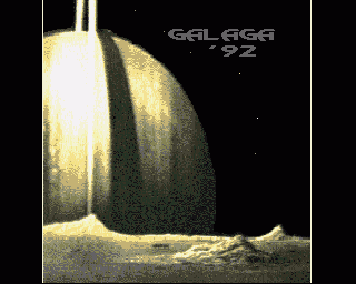 Galaga '92 title screen image #1 