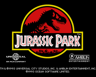 Jurassic Park title screen image #1 