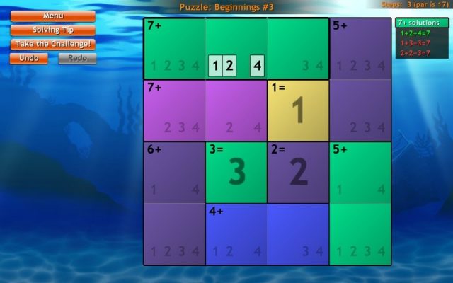 Everyday Genius: SquareLogic in-game screen image #1 