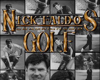 Nick Faldo's Championship Golf title screen image #1 