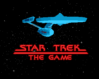 Star Trek: The Game of the Future of Mankind  title screen image #1 