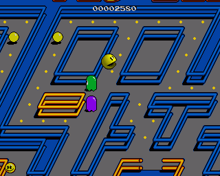 Pac-Mania  in-game screen image #1 