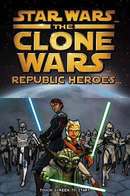 Star Wars The Clone Wars: Republic Heroes title screen image #1 