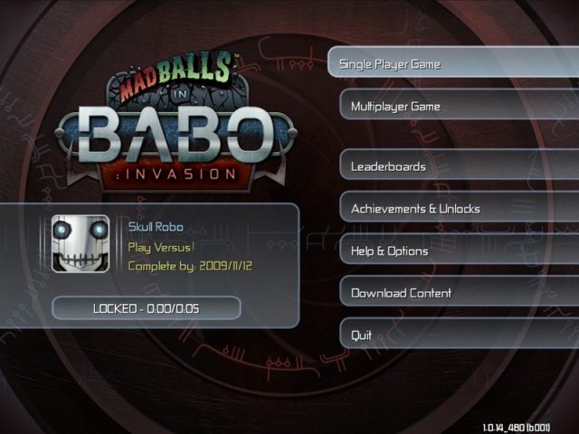 Madballs in... Babo:Invasion title screen image #1 