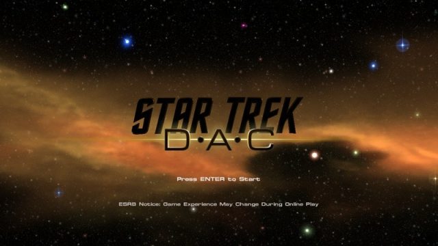 Star Trek: D·A·C  title screen image #1 