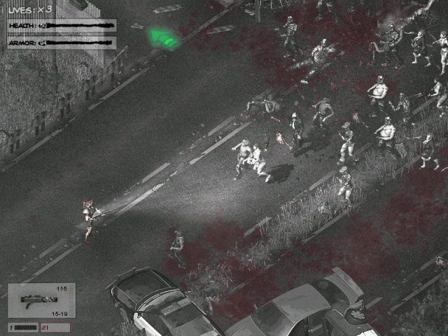 Zombie Shooter 2 in-game screen image #1 
