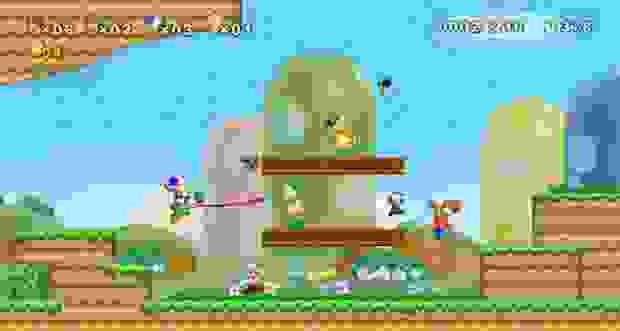 New Super Mario Bros. Wii in-game screen image #3 