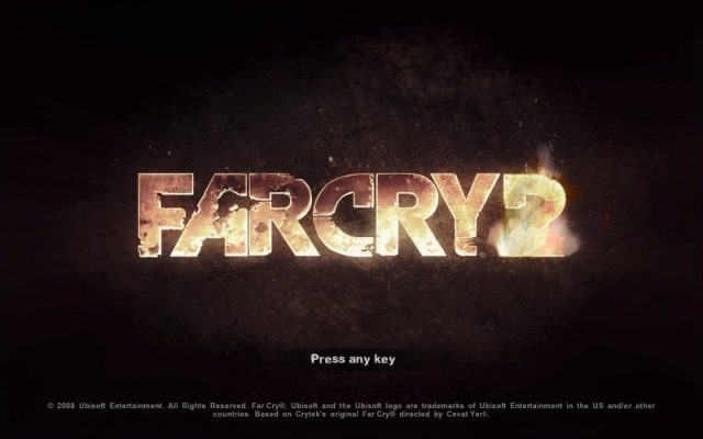 Far Cry 2  title screen image #1 