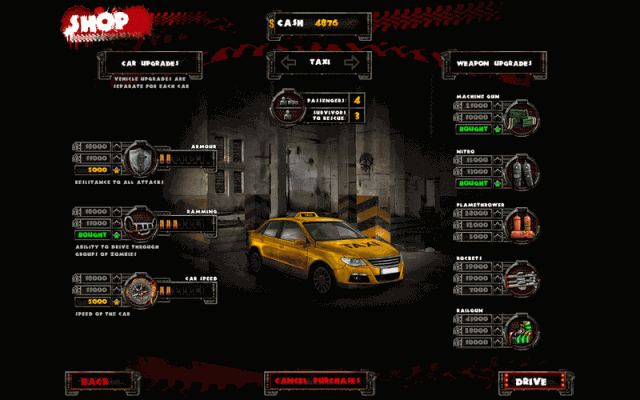 Zombie Driver in-game screen image #2 