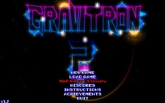 Gravitron 2 title screen image #1 