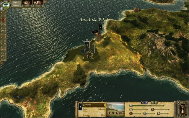 King Arthur - The Role-playing Wargame in-game screen image #1 