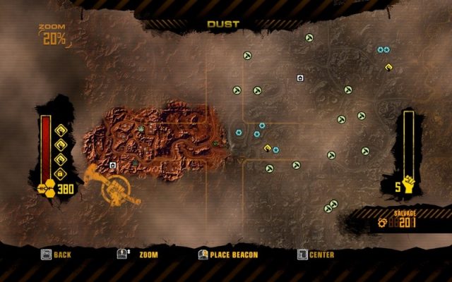 Red Faction: Guerrilla  in-game screen image #4 The map