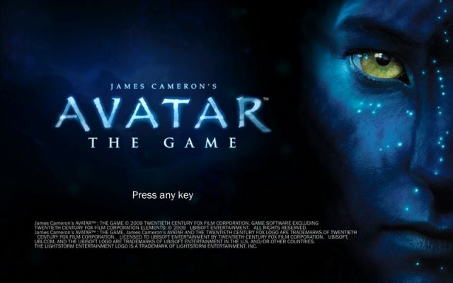 Avatar  title screen image #1 