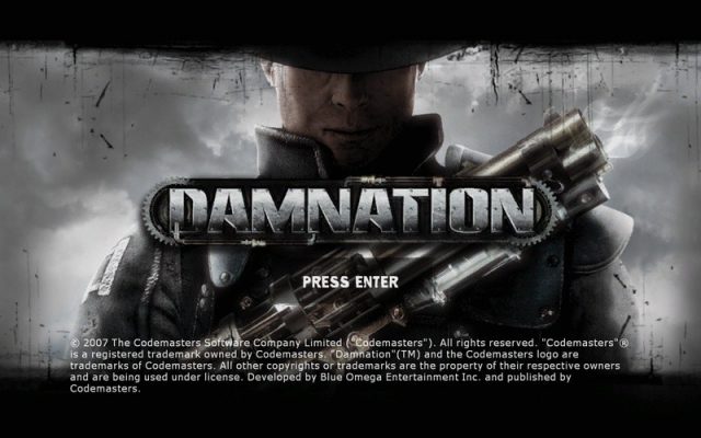 Damnation title screen image #1 
