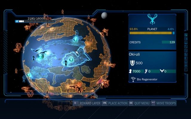 Avatar  in-game screen image #4 Conquest minigame upgrade system