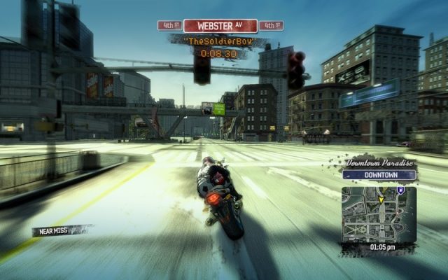 Burnout Paradise  in-game screen image #1 