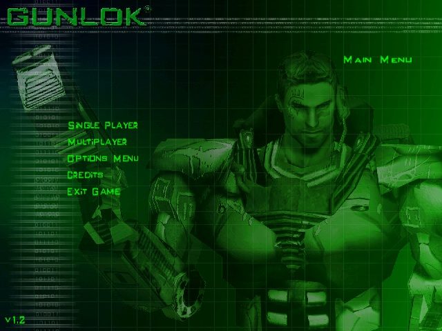 Gunlok  in-game screen image #1 Main menu
