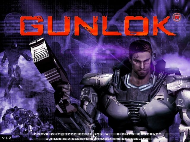 Gunlok  title screen image #1 