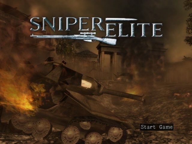 Sniper Elite  title screen image #1 