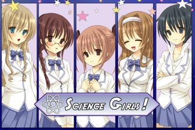 Science Girls title screen image #1 
