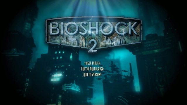BioShock 2 title screen image #1 