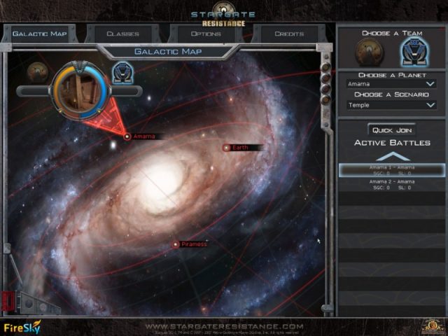 Stargate: Resistance  in-game screen image #1 