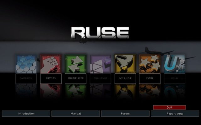R.U.S.E  title screen image #1 from 2010-03 open beta