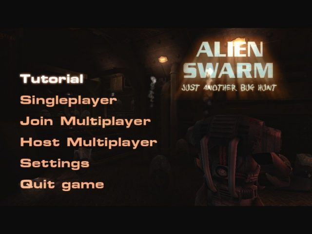Alien Swarm title screen image #1 