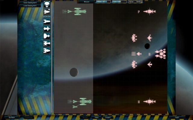 Gratuitous Space Battles  in-game screen image #1 Fleet deployment
