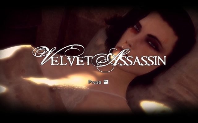 Velvet Assassin  title screen image #1 