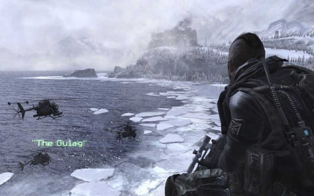 Call of Duty: Modern Warfare 2  in-game screen image #1 Entering "The Gulag"