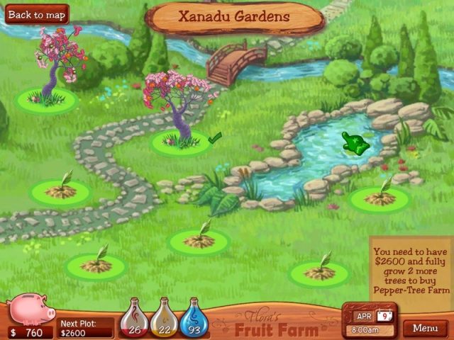 Flora's Fruit Farm in-game screen image #1 