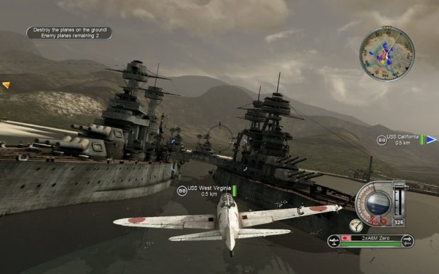 Battlestations: Pacific  in-game screen image #1 