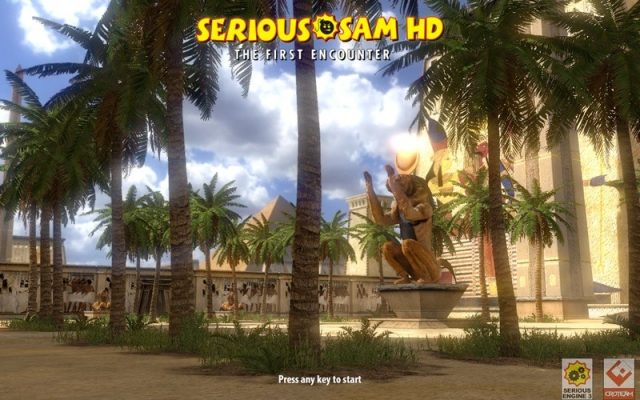 Serious Sam HD: The First Encounter  title screen image #2 From demo