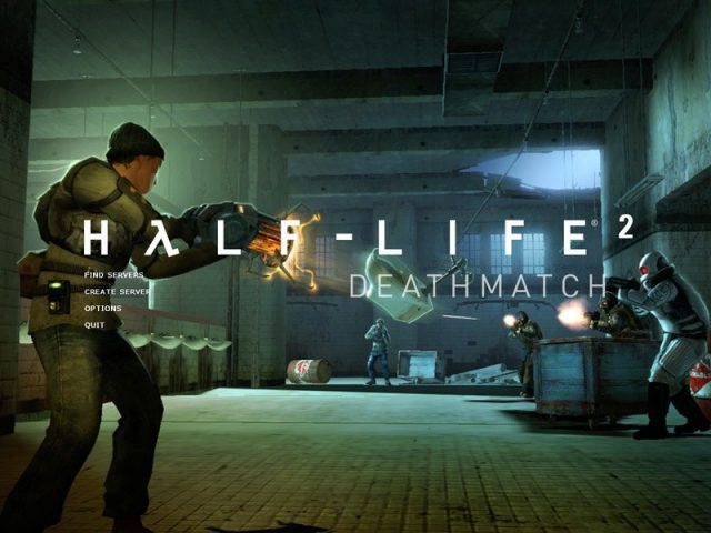 Half-Life 2: Deathmatch  title screen image #1 