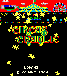 Circus Charlie title screen image #1 
